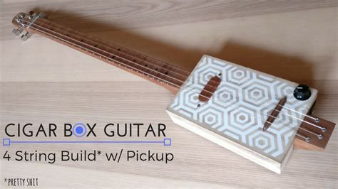 4 string electric cigar box guitar|tuning a 4 string guitar.